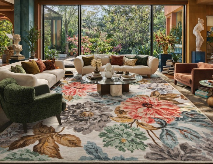 Floral carpets